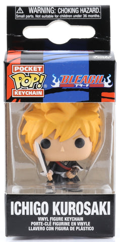 Bleach Keychain - Pocket Pop! Vinyl Figure Keychain: Ichigo Kurosaki (Ichigo Kurosaki) - Cherden's Doujinshi Shop - 1