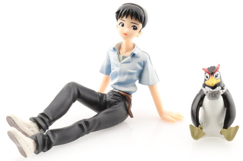 Neon Genesis Evangelion Figurine - HGIF Yoshiyuki Sadamoto Collection 2: Shinji Ikari & Pen Pen (Shinji Ikari) - Cherden's Doujinshi Shop - 1