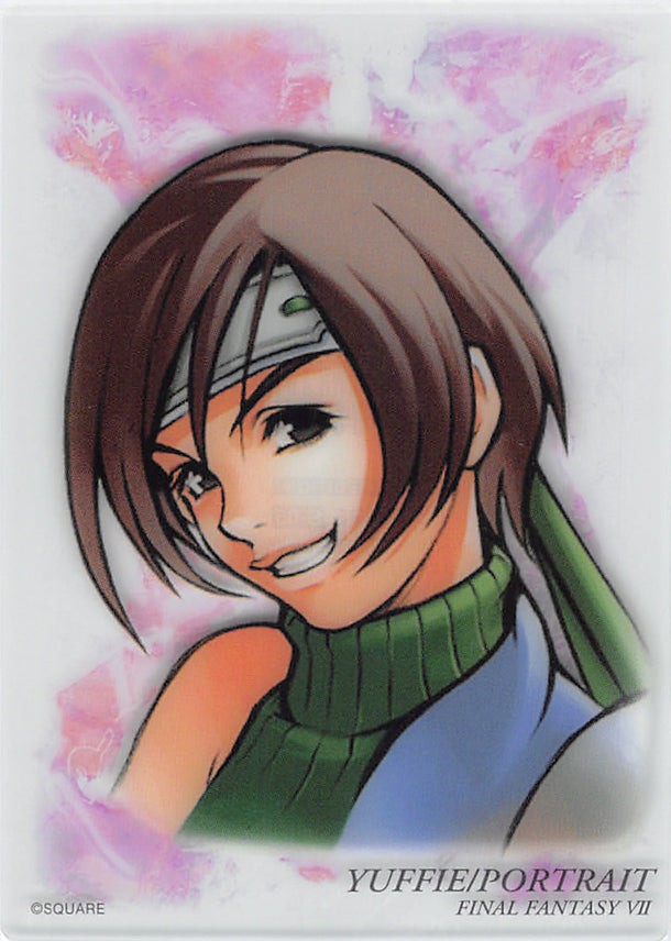 Final Fantasy 7 Trading Card - S-05 Special Art Museum Yuffie/Portrait (Yuffie Kisaragi) - Cherden's Doujinshi Shop - 1