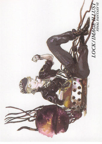 Final Fantasy Art Museum Trading Card - #319 Normal Art Museum Lock / Image Illust (Final Fantasy VI) (Locke) - Cherden's Doujinshi Shop - 1
