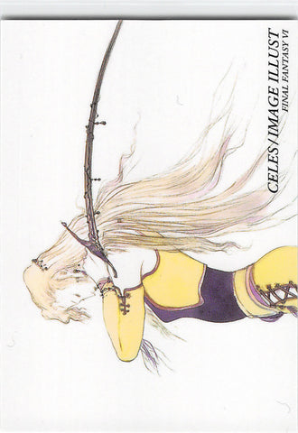 Final Fantasy Art Museum Trading Card - #320 Normal Art Museum Celes / Image Illust (Final Fantasy VI) (Celes) - Cherden's Doujinshi Shop - 1