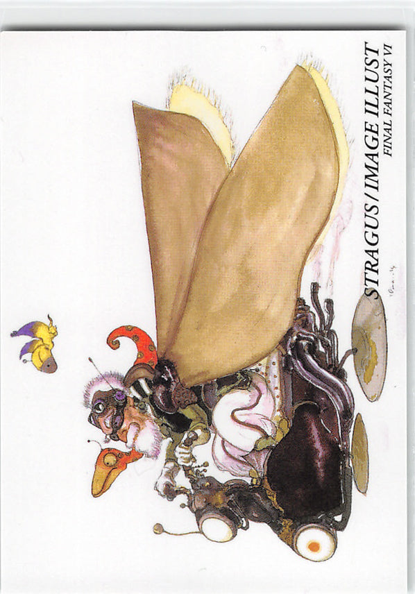 Final Fantasy Art Museum Trading Card - #322 Normal Art Museum Stragus / Image Illust (Final Fantasy VI) (Strago Magus) - Cherden's Doujinshi Shop - 1