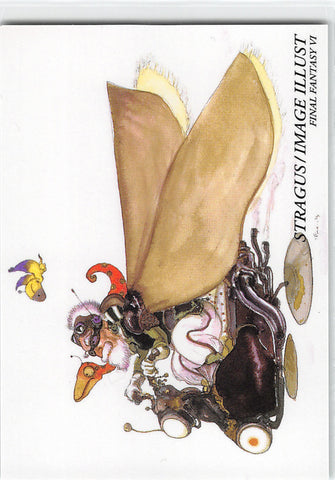 Final Fantasy Art Museum Trading Card - #322 Normal Art Museum Stragus / Image Illust (Final Fantasy VI) (Strago Magus) - Cherden's Doujinshi Shop - 1