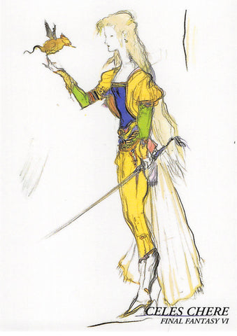 Final Fantasy Art Museum Trading Card - #341 Normal Art Museum Celes Chere (Final Fantasy VI) (Celes) - Cherden's Doujinshi Shop - 1