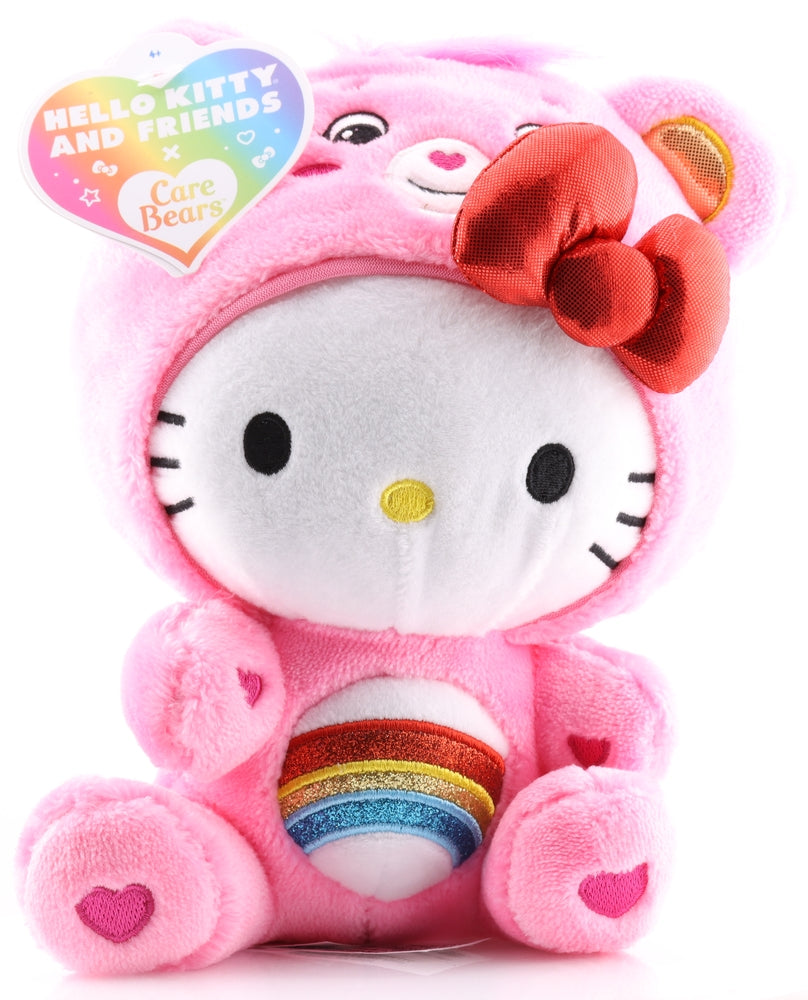 Hello Kitty Plush - Hello Kitty and Friends x Care Bears: Cheer Bear (Hello Kitty Version) (Cheer Bear) - Cherden's Doujinshi Shop - 1