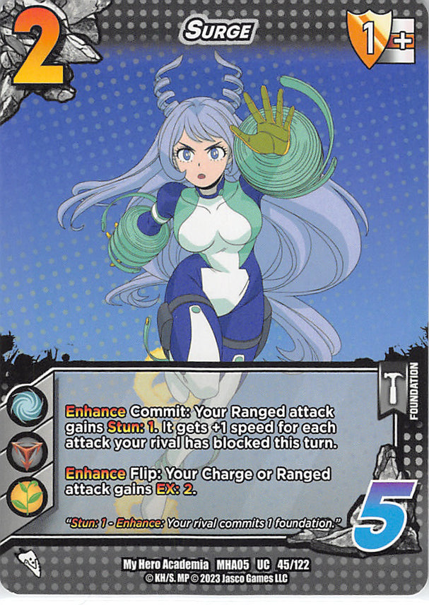 My Hero Academia Trading Card - MHA05 45/122 UC UniVersus Surge (Nejire Hado) - Cherden's Doujinshi Shop - 1