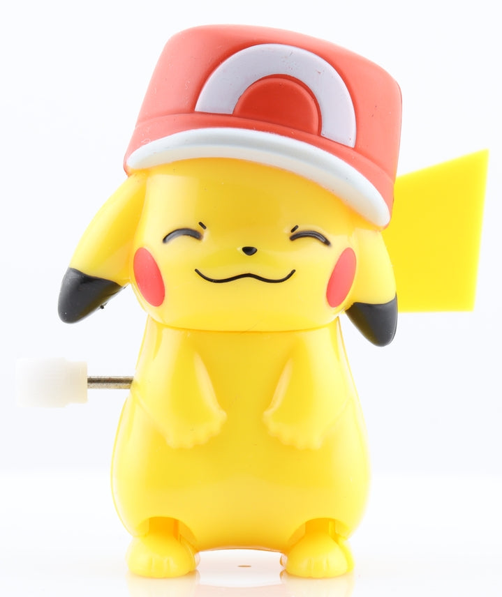 Pokemon Figurine - Ash's Pikachu Kalos Cap Version Wind-Up Toy Figurine (Tokotoko Pikachu Movie 20th Ver.) (Pikachu) - Cherden's Doujinshi Shop - 1