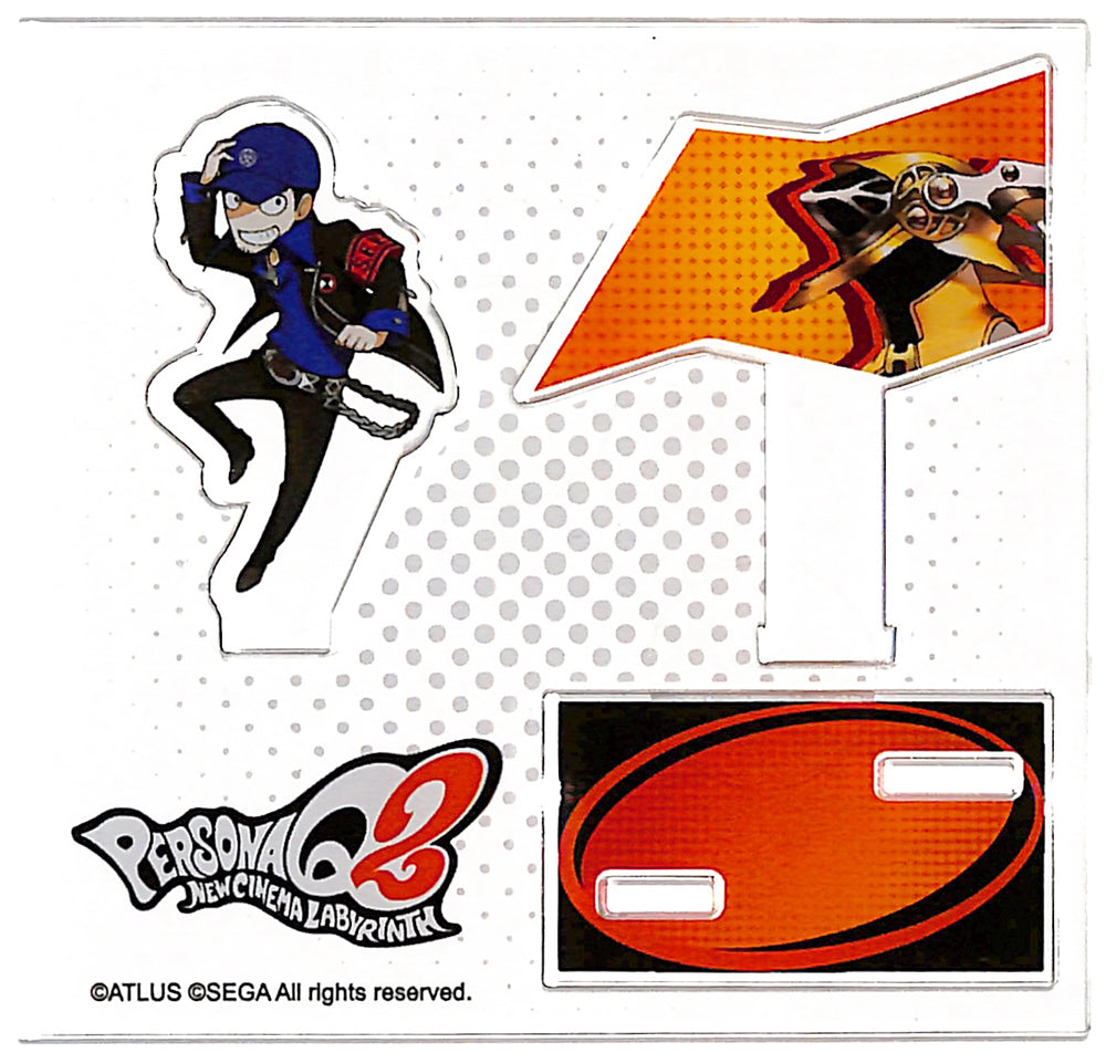 Persona Q2: New Cinema Labyrinth Figurine - Yurayura Acrylic Mini Figure Vol.1 Junpei Iori (Junpei Iori) - Cherden's Doujinshi Shop - 1