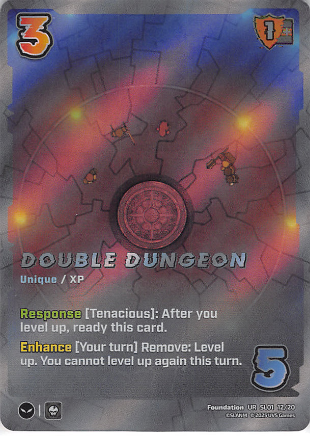 Solo Leveling Trading Card - SL01 12/20 UR UniVersus (FOIL) Double Dungeon (Double Dungeon) - Cherden's Doujinshi Shop - 1