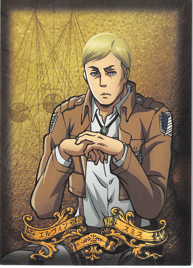 Attack on Titan Trading Card - D Prize - 2 Koekuji Erwin Smith (Erwin Smith) - Cherden's Doujinshi Shop - 1