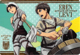 Attack on Titan Trading Card - Wafer Angriff.1 Special Card 17: Eren x Levi (FOIL) (Eren x Levi) - Cherden's Doujinshi Shop - 1