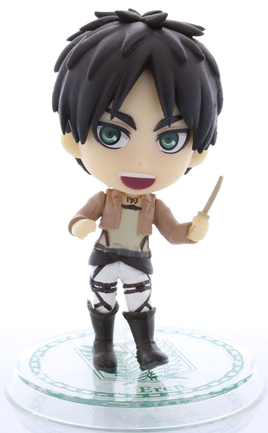 Attack on Titan Figurine - Ichiban Kuji Attack to Freedom F Prize Chibi Kyun Chara: Eren Yeager (Eren Yeager) - Cherden's Doujinshi Shop - 1