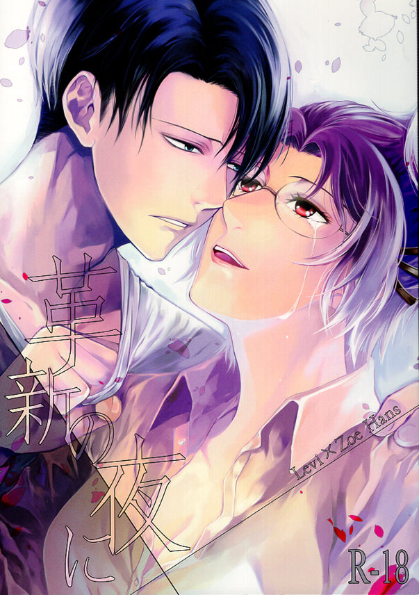Attack on Titan Doujinshi - On a Revolutionary Night (Levi x Hange) - Cherden's Doujinshi Shop - 1