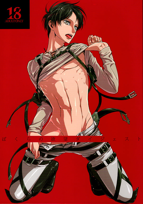 Attack on Titan Doujinshi - Our Desire Digest (Levi x Eren) - Cherden's Doujinshi Shop - 1