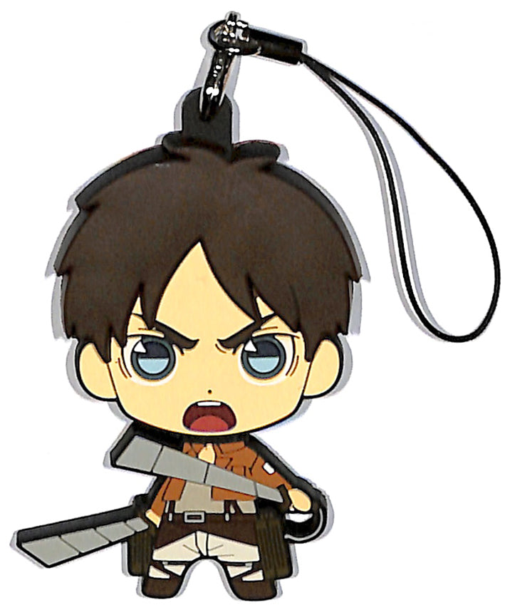 Attack on Titan Strap - Picktam! Shingeki no Kyojin Part 1 Eren Jaeger (Eren Yeager) - Cherden's Doujinshi Shop - 1