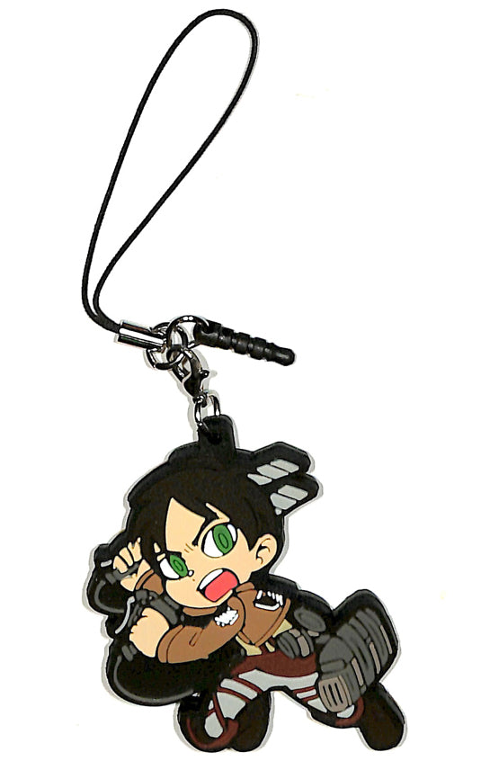 Attack on Titan Strap - Shingeki no Kyojin Theater Version: Eren Yeager Rubber Cleaner Strap (Eren) - Cherden's Doujinshi Shop - 1