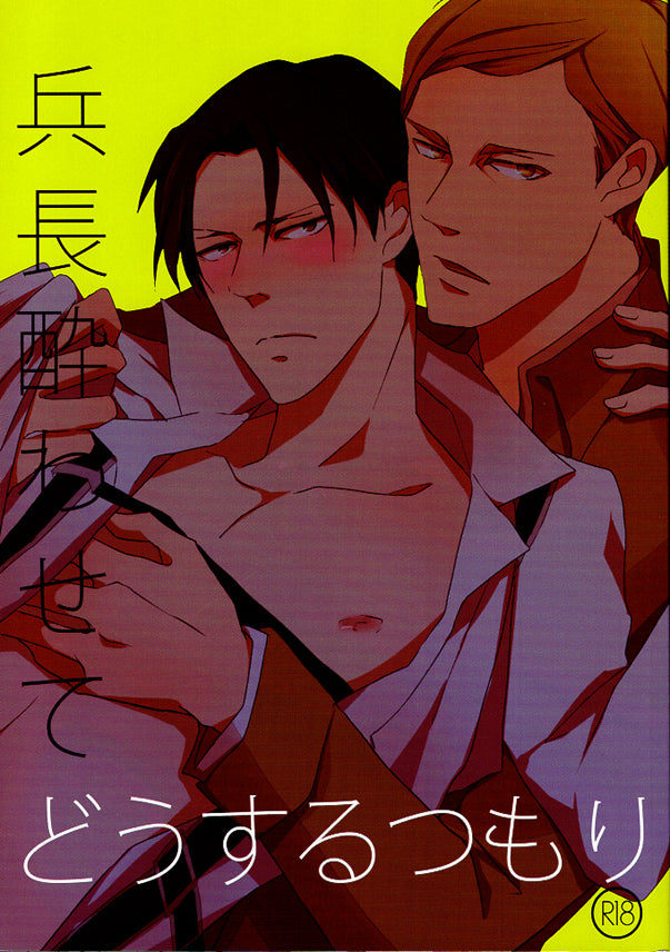 Attack on Titan Doujinshi - What'll Happen If I Get the Captain Drunk? (Erwin x Levi) - Cherden's Doujinshi Shop - 1