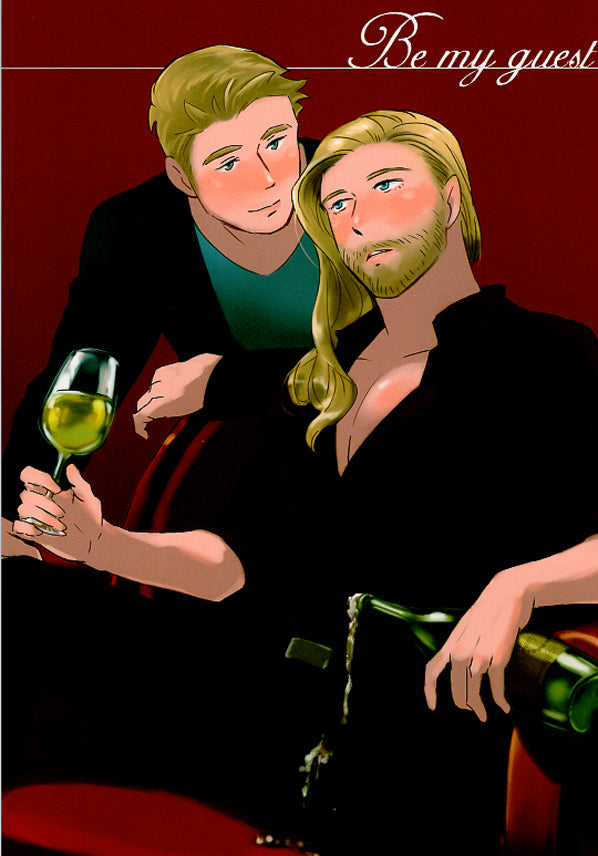 Avengers Doujinshi - Be my guest (Steve x Thor) - Cherden's Doujinshi Shop - 1