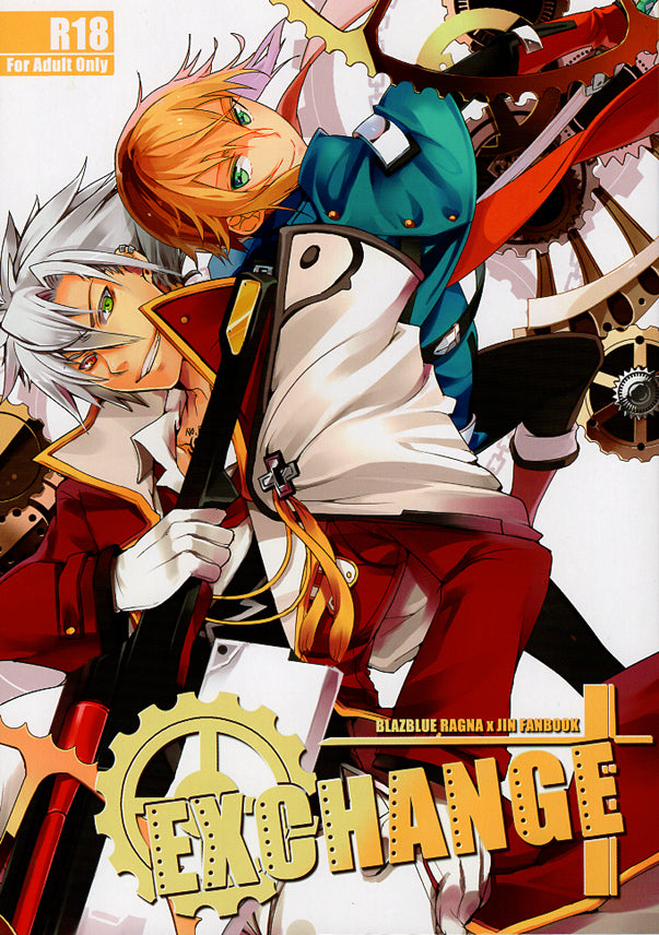 Blazblue Doujinshi - Exchange (Ragna x Jin) - Cherden's Doujinshi Shop - 1