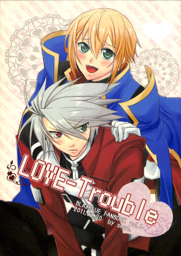 BlazBlue Doujinshi - Love-Trouble (Ragna the Bloodedge x Jin Kisaragi) - Cherden's Doujinshi Shop - 1