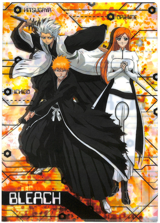 Bleach Clear File - A4 Clear File animetopia 1207A Toshiro Hitsugaya Ichigo Kurosaki and Orihime Inoue (Toshiro Hitsugaya) - Cherden's Doujinshi Shop - 1