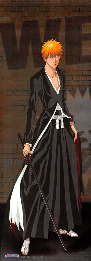 Bleach Poster - Weekly Shonen Jump 40th Anniversary Premium Poster: Ichigo Kurosaki (Special Metallic) (Ichigo) - Cherden's Doujinshi Shop - 1