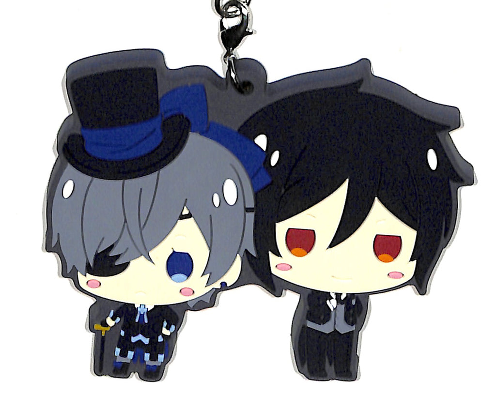 Black Butler Strap - Animate Book of the Atlantic Promo Ciel and Sebastian Puni 1.5 Mini (Sebastian Michaelis) - Cherden's Doujinshi Shop - 1