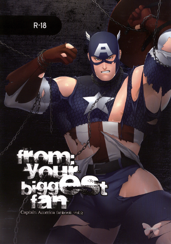 Captain America YAOI Doujinshi - from: your biggest fan (Man x Steve (Captain America)) - Cherden's Doujinshi Shop
- 1