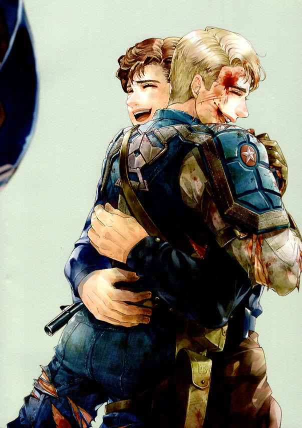 Captain America Doujinshi - Just the Way You Are (Bucky x Steve) - Cherden's Doujinshi Shop - 1