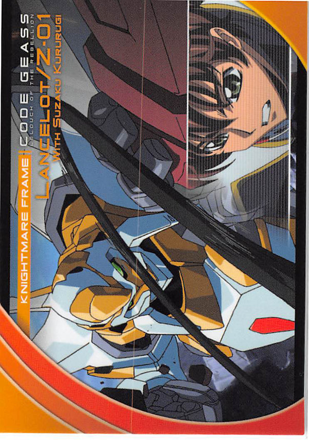 Code Geass: Lelouch of the Rebellion Trading Card - Carddass Masters 2nd 073 Lancelot Z-01 with Suzaku Kururugi (Lancelot) - Cherden's Doujinshi Shop - 1