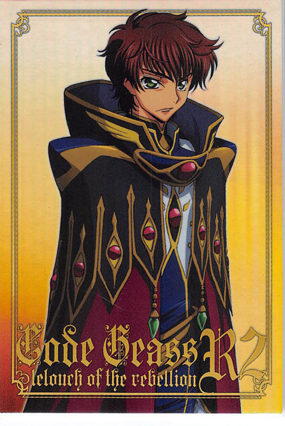 Code Geass: Lelouch of the Rebellion Trading Card - SP 020 SP Carddass Masters (FOIL) R2 2nd Turn: Suzaku Kururugi (Suzaku Kururugi) - Cherden's Doujinshi Shop - 1