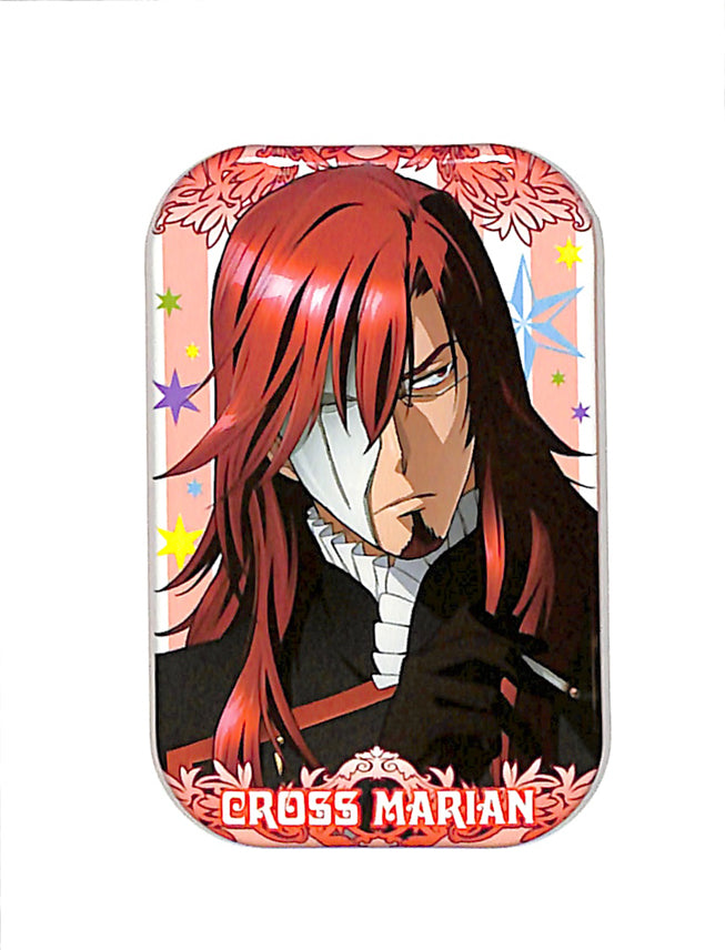 D.Gray-man Pin - Cross Marian Rectangle Can Badge (Star Background) (Cross Marian) - Cherden's Doujinshi Shop - 1