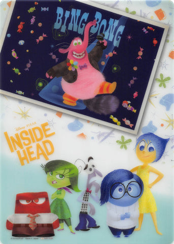 Disney Pencil Board - sun-star Inside Out B5 Shitajiki: Inside Head (Bing Bong) (Bing Bong) - Cherden's Doujinshi Shop - 1