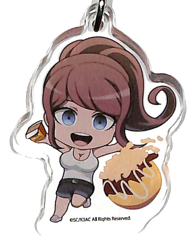 Danganronpa Keychain - Bakudanyaki Honpo Trading Acrylic Key Holder Aoi Asahina (Aoi Asahina) - Cherden's Doujinshi Shop - 1