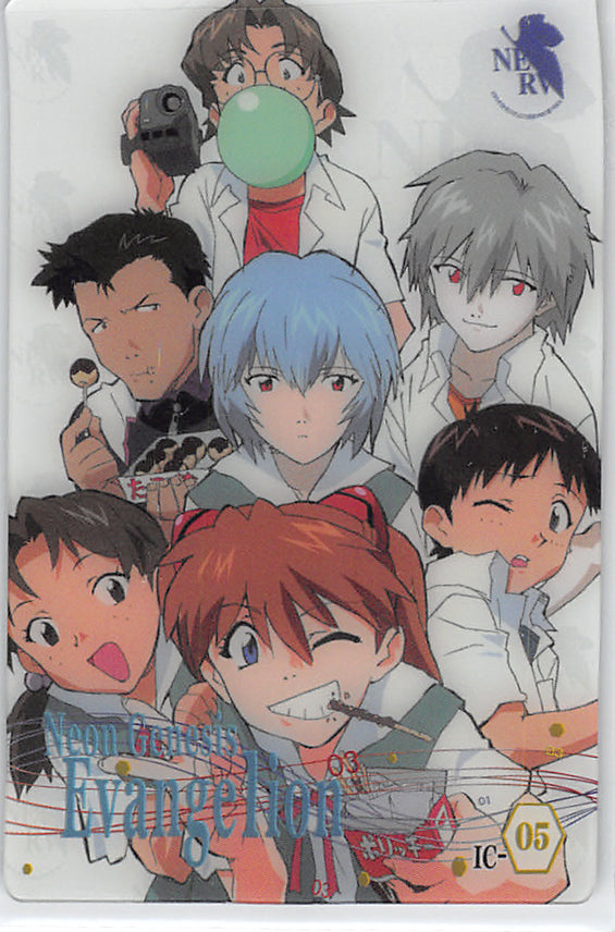 Neon Genesis Evangelion Trading Card - IC-05 FOIL Wafers Chap. 5 (2027010) Neon Genesis Evangelion (Asuka Langley) - Cherden's Doujinshi Shop - 1