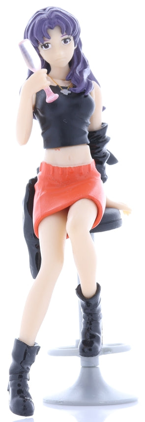 Neon Genesis Evangelion Figurine - HGIF File 02 Yoshiyuki Sadamoto Collection: Misato Katsuragi (Black Outfit Version) (Misato Katsuragi) - Cherden's Doujinshi Shop - 1