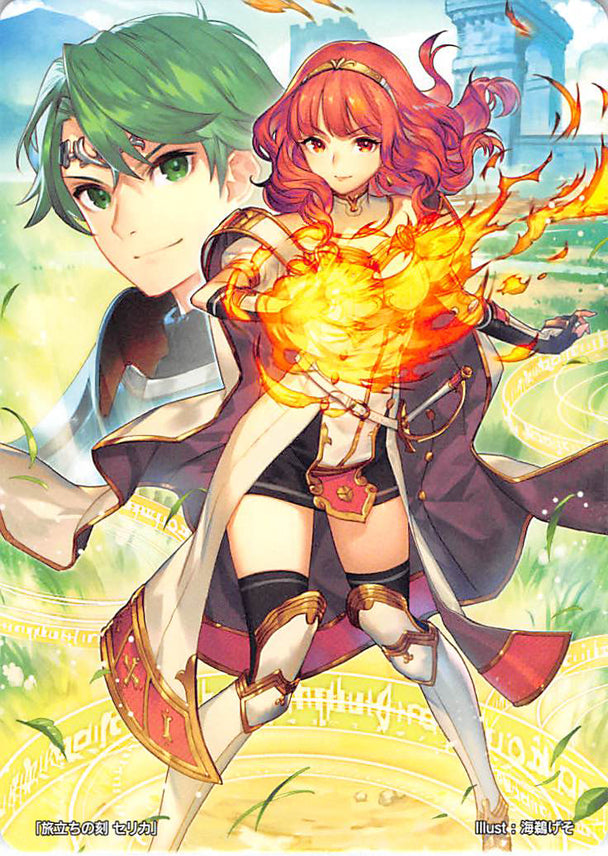 Fire Emblem 0 (Cipher) Trading Card - Marker Card: Celica Moment of Embarkation (Celica) - Cherden's Doujinshi Shop - 1