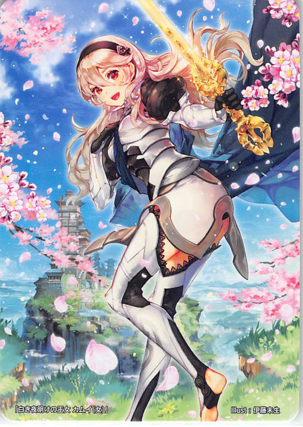 Fire Emblem 0 (Cipher) Trading Card - Marker Card: Corrin (Female) Princess of the White Dawn - 9/2019 Prize Marker (Corrin) - Cherden's Doujinshi Shop - 1