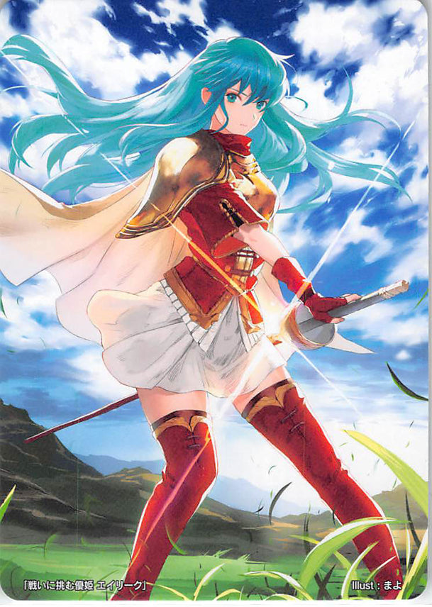 Fire Emblem 0 (Cipher) Trading Card - Marker Card: Eirika Kind Princess in Confrontation - 9/2019 Prize Marker (Eirika) - Cherden's Doujinshi Shop - 1