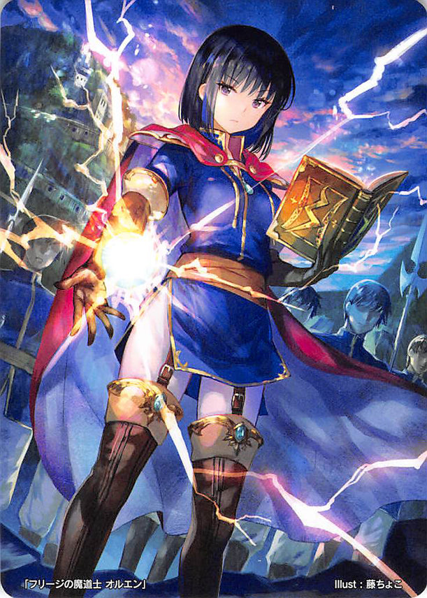 Fire Emblem 0 (Cipher) Trading Card - Marker Card: Olwen Mage of Friege Olwen - 12/2017 Prize (Olwen) - Cherden's Doujinshi Shop - 1