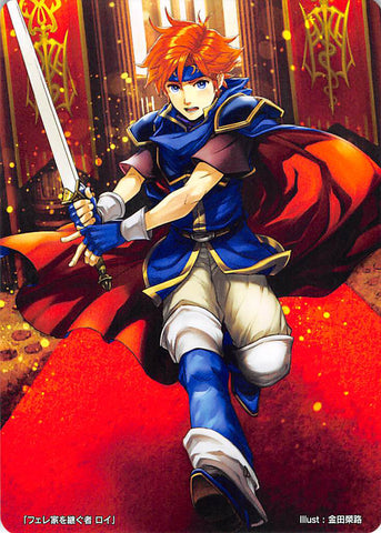 Fire Emblem 0 (Cipher) Trading Card - Marker Card: Roy Heir to House Pherae - 5/2019 Prize (Roy) - Cherden's Doujinshi Shop - 1