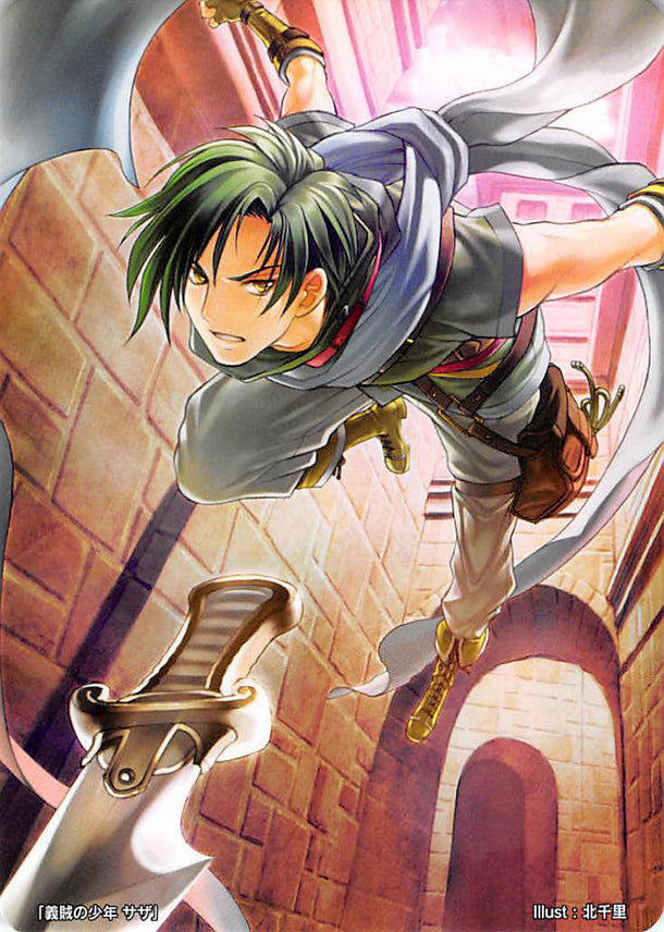 Fire Emblem 0 (Cipher) Trading Card - Marker Card: Sothe Gallant Young Thief - 9/2016 Prize (Sothe) - Cherden's Doujinshi Shop - 1