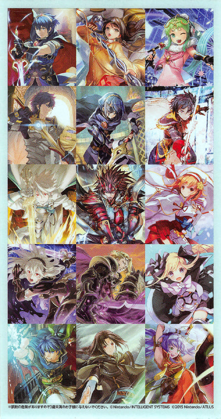 Fire Emblem 0 (Cipher) Sticker - Tokyo Mirage Sessions #FE Starter Deck Bonus Sticker Set (Chrom) - Cherden's Doujinshi Shop - 1
