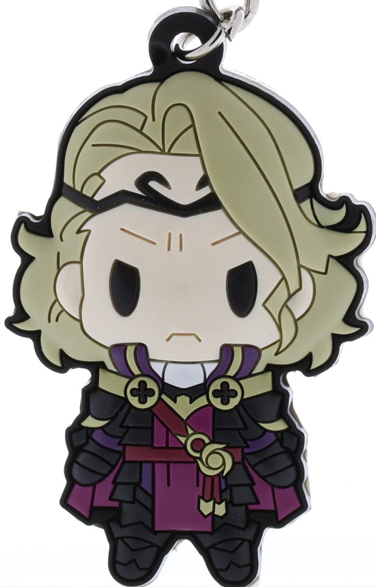 Fire Emblem Fates Keychain - D4 Fire Emblem Fates Rubber KeyHolder Collection Vol. 2 Xander (Xander) - Cherden's Doujinshi Shop - 1