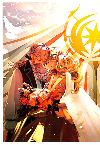 Fire Emblem Fates Bromide - Kishaba Jakob x Corrin Wedding Dove Art Card (Jakob x Corrin) - Cherden's Doujinshi Shop - 1