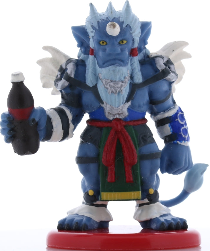Final Fantasy 10 Figurine - Coca Cola Special Figure Collection Volume 3: Kimahri Deformed (Chibi) Color Version (Kimahri) - Cherden's Doujinshi Shop - 1