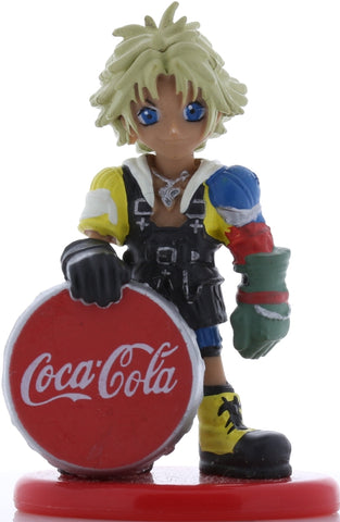 Final Fantasy 10 Figurine - Coca Cola Special Figure Collection Vol 3: #09 Tidus Deformed (Chibi) Color Version (Tidus) - Cherden's Doujinshi Shop - 1