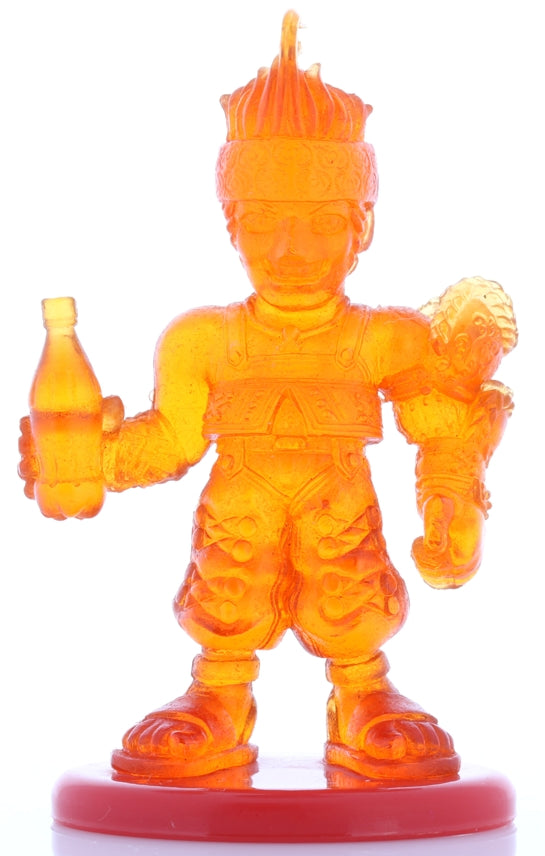 Final Fantasy 10 Figurine - Coca-Cola Special Collection Vol 3: #27 Wakka Deformed (Chibi) Red Crystal Version (Wakka) - Cherden's Doujinshi Shop - 1