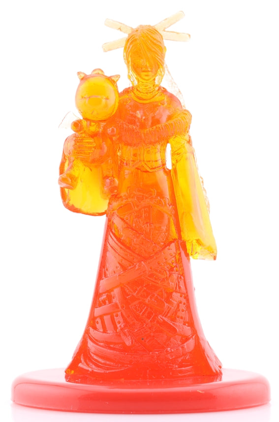 Final Fantasy 10 Figurine - Coca Cola Special Figure Collection Vol 3: #20 Lulu Realistic Red Crystal Version (Lulu) - Cherden's Doujinshi Shop - 1
