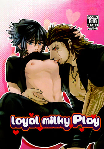Final Fantasy 15 Doujinshi - loyal milky Play (Gladiolus x Noctis) - Cherden's Doujinshi Shop - 1